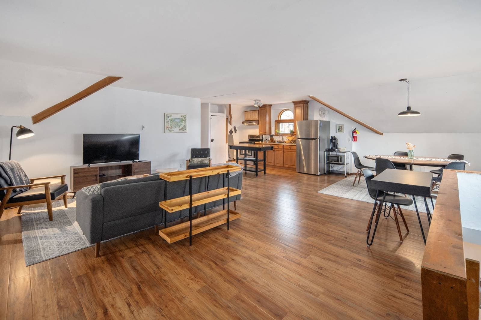 Accessory apartment · living room at 17 Walnut St, Cooperstown NY